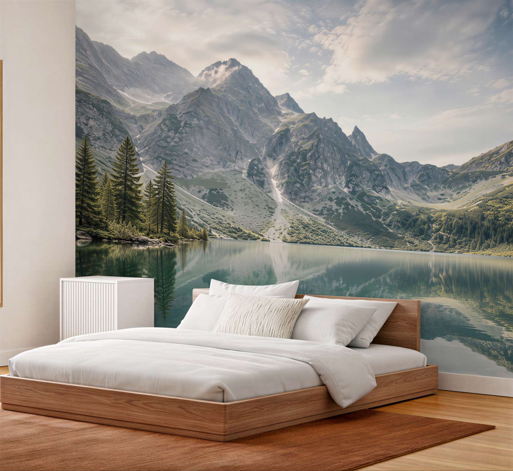 Fototapeta Jezioro w górach Tatry ?v23